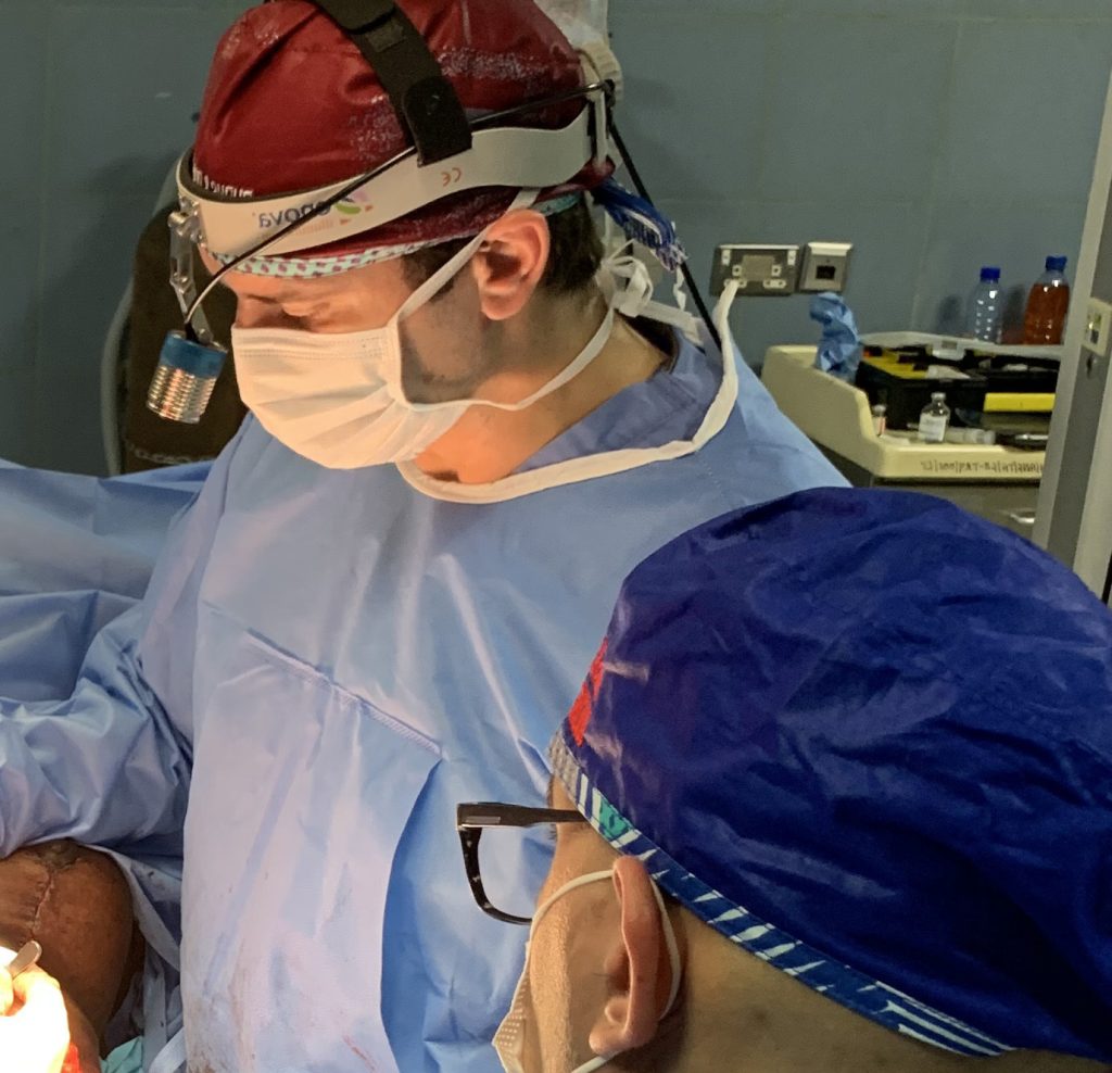 Dr. Olson in Surgery